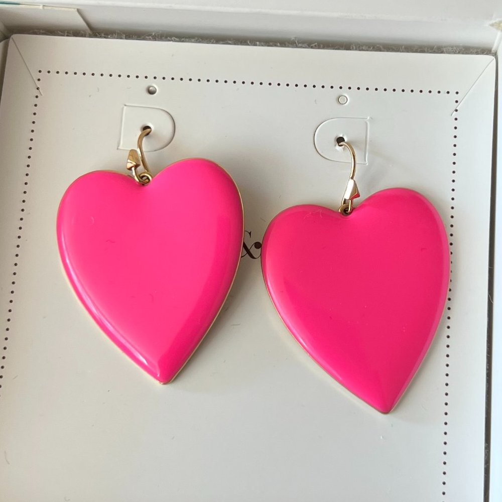 Stella & Dot Amore Enamel earrings